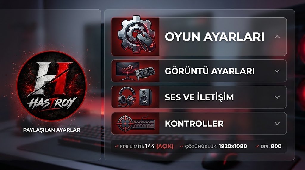 Hastroy Oyun Ayarlarım Hakkında